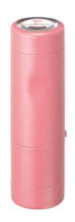 データーネームEX キャップ式 コーラルピンク