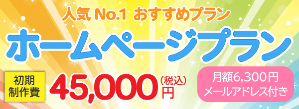 ホームページプラン